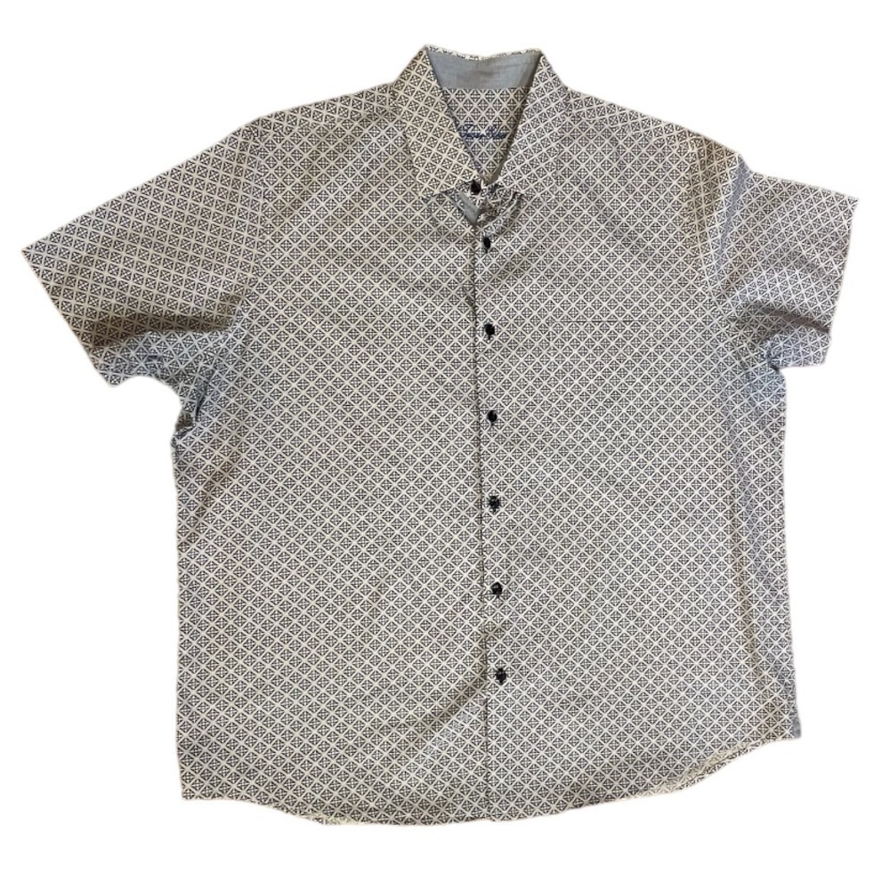 Tasso Elba XXL men’s blue button down shirt